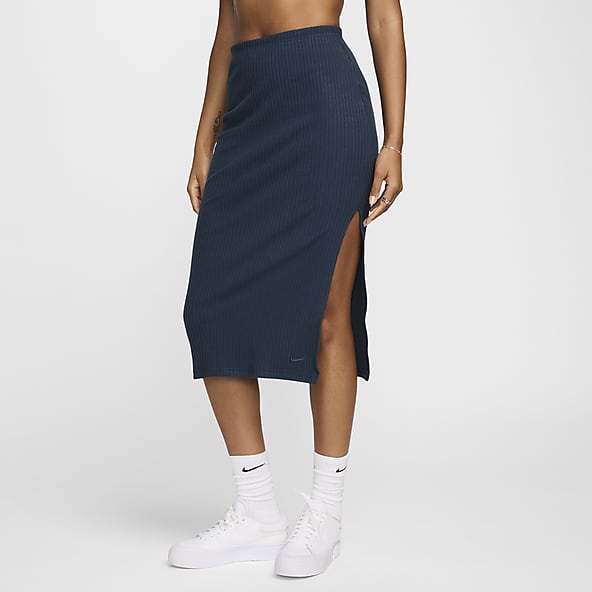 Navy blue nike skirt shop